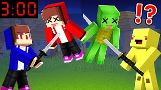 Why FAKE JJ and Banana kid inflict A FATAL WOUND ON JJ and mikey in Minecraft Challenge  Maizen [upl. by Steele147]