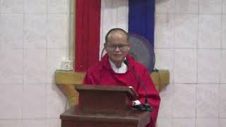 12112024 Homily by Fr Hyginus Mynint Soe [upl. by Drucie]