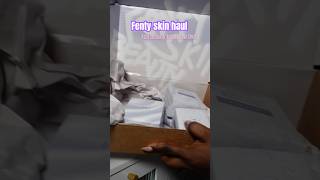 Mini fenty skincare products haul skincareproducts fentyskin [upl. by Daven]