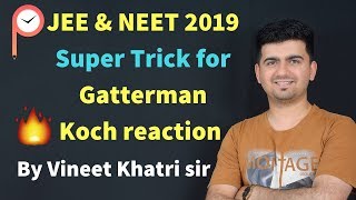 Trick for Gatterman Koch reaction  By VK Sir [upl. by Ancier104]