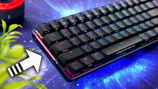 The ASUS ROG Falchion 65 Keyboard is CRAZY [upl. by Carline]