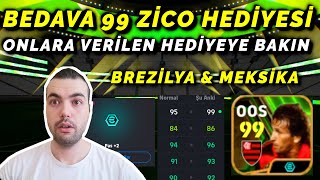 BEDAVA 99 EPİC ZİCO HEDİYESİ 😯 KİMLERE NASIL VERİLMEKTE 🥹BU KADARINI BEKLEMİYORDUM eFootball 2024 [upl. by Ruperta]