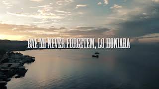 Elexter Jr  LO HONIARA Official Lyrics Video [upl. by Ailasor]