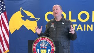 Gov Jared Polis urges local governments to reduce their mills to ease high property taxes [upl. by Oibesue]