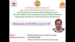 Photoluminescence Spectroscopy [upl. by Cesare]