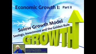 The Solow Growth Model Part II Savings and the Golden Rule [upl. by Heller357]