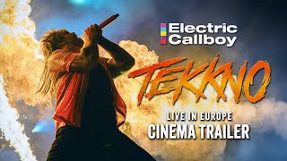 Electric Callboy  Live in Europe OFFICIAL CINEMA TRAILER [upl. by Galatea]