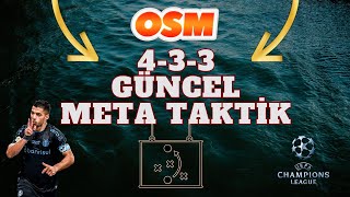 OSM 433 GÜNCEL META TAKTİK  ONLİNE SOCCER MANAGER [upl. by Hannad]