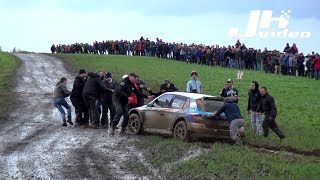 Rallye du Condroz 2019  Highlights Day 1 with crash Cherain by JHVideo [upl. by Greenebaum535]