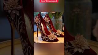 Stylish Heel Sandal 👠 Design Latest Footwear Design viral ytshorts shorts trending reels [upl. by Rafaellle686]