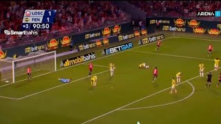 Goal Edon Zhegrova Lille 21 Fenerbahçe [upl. by Sanson]