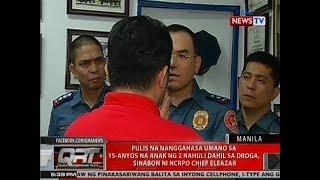 QRT Pulis na nanggahasa umano sa 15anyos na anak ng 2 nahuli sinabon ni NCRPO Chief Eleazar [upl. by Barabbas486]