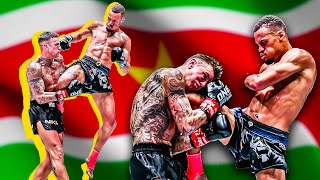 Regian Eersels DANGEROUS Surinamese Kickboxing Style 🇸🇷💥🥊 [upl. by Etep]