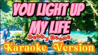 You Light Up My Life  Debby Boone  Karaoke Version [upl. by Leibarg633]