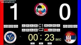 WKF SCOREBOARD [upl. by Eiltan]