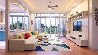 Top 200 Modern Living Room Design Trends 2024  Sleek TV Units amp Wall Decoration Tips [upl. by Norrabal917]