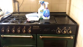 easy steps on how to clean our cookerovenleisure rangemaster 110 [upl. by Ecyrb517]