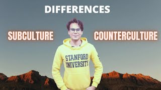 Differences between Subculture and Counterculture  Sociology Lectures  Waqas Aziz Lectures [upl. by Lletniuq753]