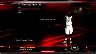 NBA 2K13  Best MyPlayer Creation Ever [upl. by Audrit160]