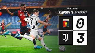 Genoa 03 Juventus  EXTENDED Highlights Serie A  Vlahovic amp Conceição Goals [upl. by Duester569]