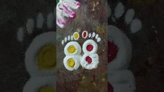 Dussehra specialrangoli by chiu rangolidesignnewrangolirangolibychiuartviralvideoshortsshorts [upl. by Amalee]