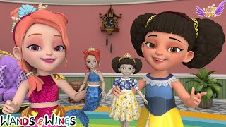 Dress Up Song  Princess Doll Dress Up Day  Princess RAPUNZEL  Princess Songs  Wands amp Wings [upl. by Heinrike]