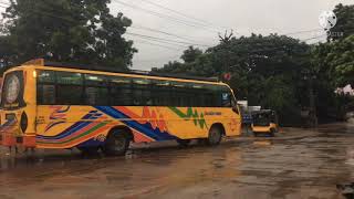 Satyavedu bus station in bus’s arrivals satyavedu depotChittoor district [upl. by Atiken486]