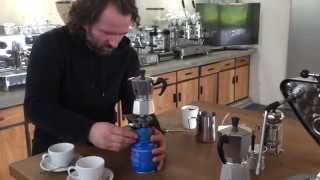 How to make cappuccino at home  Latte art with italian moka [upl. by Ymmot]