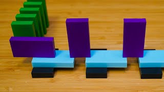 How to Build BACKWIMO Domino Tutorial [upl. by Ecnadnac180]