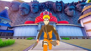 Fortnite Chapter 3 Creative Naruto Hidden Leaf Village Anime Adventure Map Full Gameplay [upl. by Zerline]