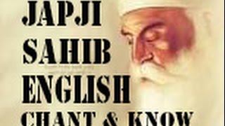 JAPJI SAHIB TRANSLATION IN ENGLISH [upl. by Gyatt]