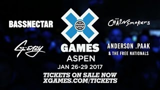 X Games Aspen 2017 Music and Tickets [upl. by Attem76]