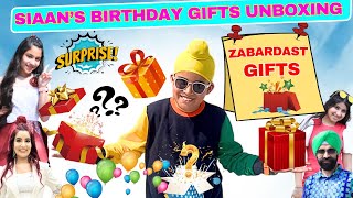 Siaan’s Birthday Gifts Unboxing  Zabardast Gifts  RS 1313 VLOGS  Ramneek Singh 1313 [upl. by Soisanahta500]