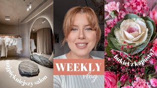 RODZINNY OBIAD URODZINOWY  NAJPIĘKNIEJSZY SALON SUKIEN ŚLUBNYCH  WEEKLY VLOG [upl. by Anilorac]