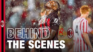 Behind The Scenes  LR Vicenza v AC Milan [upl. by Aan]