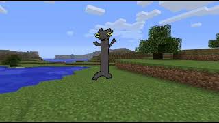 toothless dance meme speed run Minecraft ourchannel [upl. by Ahsinrev]