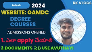 How to apply for degree courses in apadmissions202425 degreecourses [upl. by Anibur310]