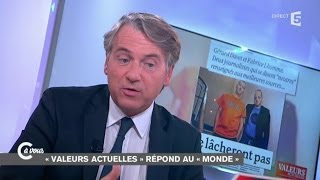 Yves de Kerdrel de quotValeurs actuellesquot répond à Lhomme et Davet du quotMondequot  C à vous  16102014 [upl. by Syst]