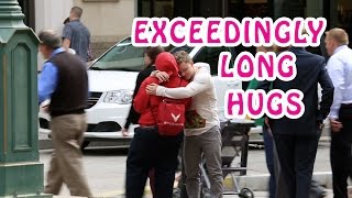 Awkwardly Long Hugs Prank [upl. by Xad504]