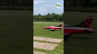 HUGE turbine powered RC jet takes off at the BucLe air show [upl. by Kred]