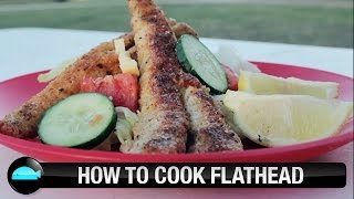 How To Cook Flathead  We Flick Fishing Videos [upl. by Constantine776]