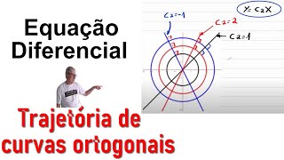 GRINGS🚨 EQUAÇÃO DIFERENCIAL  Trajetória de Curvas Ortogonais [upl. by Aicirpac282]