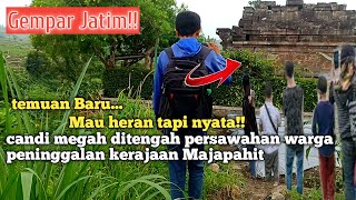 VIRAL Temuan candi megah ditengah persawahan warga peninggalan kerajaan Majapahit [upl. by Airitac]