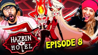 HAZBIN HOTEL Episode 8 REACTION The Show Must Go On  More Than Anything  1x08 Finale Review [upl. by Leumel]