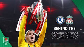 Carabao Cup Final 2022 Chelsea v Liverpool  Behind The Scenes [upl. by Fidela97]