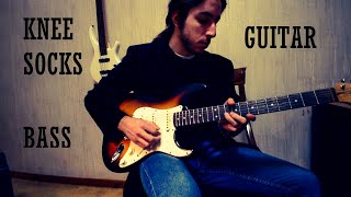 KNEE SOCKS GUITAR amp BASS COVER  ARCTIC MONKEYS [upl. by Akena]