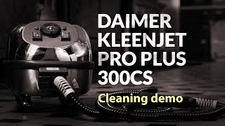 Daime KleenJet Pro Plus 300CS Steam Cleaner  Demo [upl. by Celestyna]