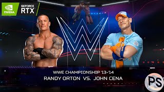 Randy Orton Vs John Cena WWE 2k24 Steel Cage match [upl. by Rudyard]