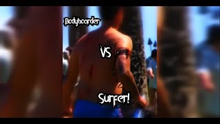 Bodyboarders VS surfers code red Freight Trains please like and sub 👍 surfing bodyboarding surf [upl. by Dorina]