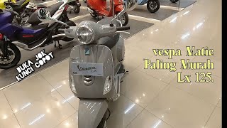 VESPA MATIC PALING MURAH  vespa Lx 125 Grey Materia [upl. by Conrade]